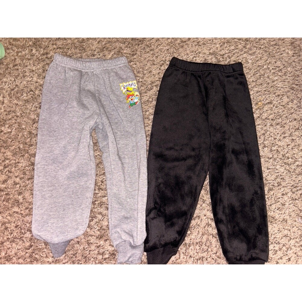 2pair‎ boys 4T sweatpants joggers EUC